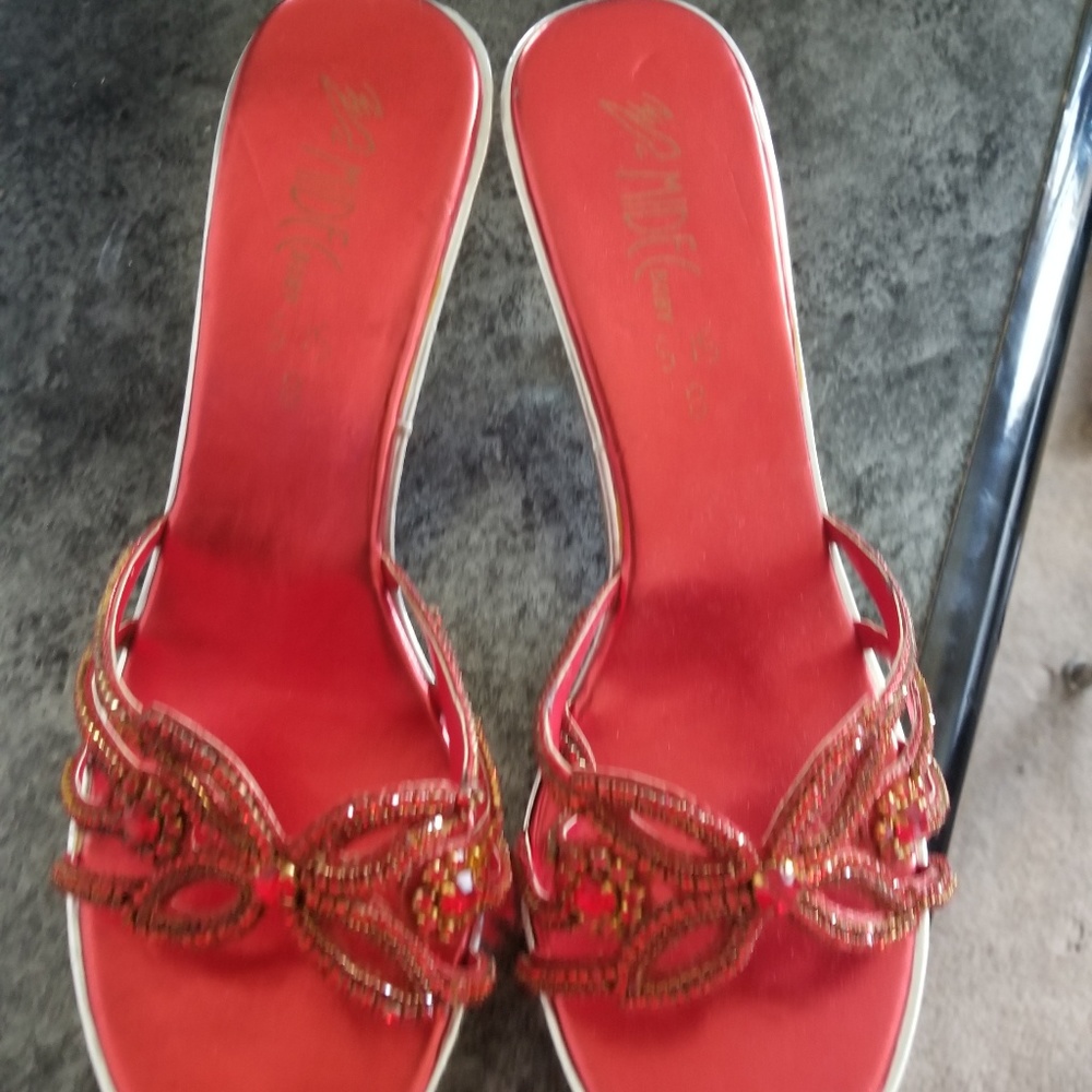 Fancy heels shoes